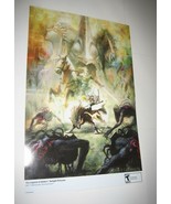Legend of Zelda: Twilight Princess Poster # 1 Link on Epona? w/ enemies - £39.17 GBP