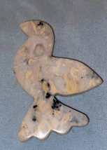 Agate Stone Carved Bird  Cream  2.25” H x 1.5” W - £5.32 GBP