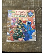 Elmos Countdown To Christmas Hardcover Book - $16.50 CAD