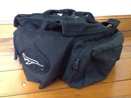 Anglers Fishermans Tackle Bait Black Nylon Bag Multi-Pocket Foldable Travel - $39.99