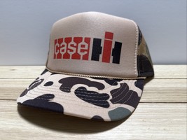 Vintage Case International Harvester Hat Trucker Hat snapback Camo Tract... - $311.22 MXN