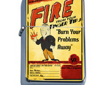 Vintage Poster D228 Windproof Dual Flame Torch Lighter Burn Your Problem... - $16.78