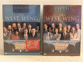 The West Wing The Complete Fourth &amp; Fifth Seasons Dvd Set, New - £17.40 GBP
