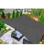 Asteroutdoor Sun Shade Sail Rectangle 10&#39; X 13&#39; Uv Block Canopy For, Gra... - $43.97