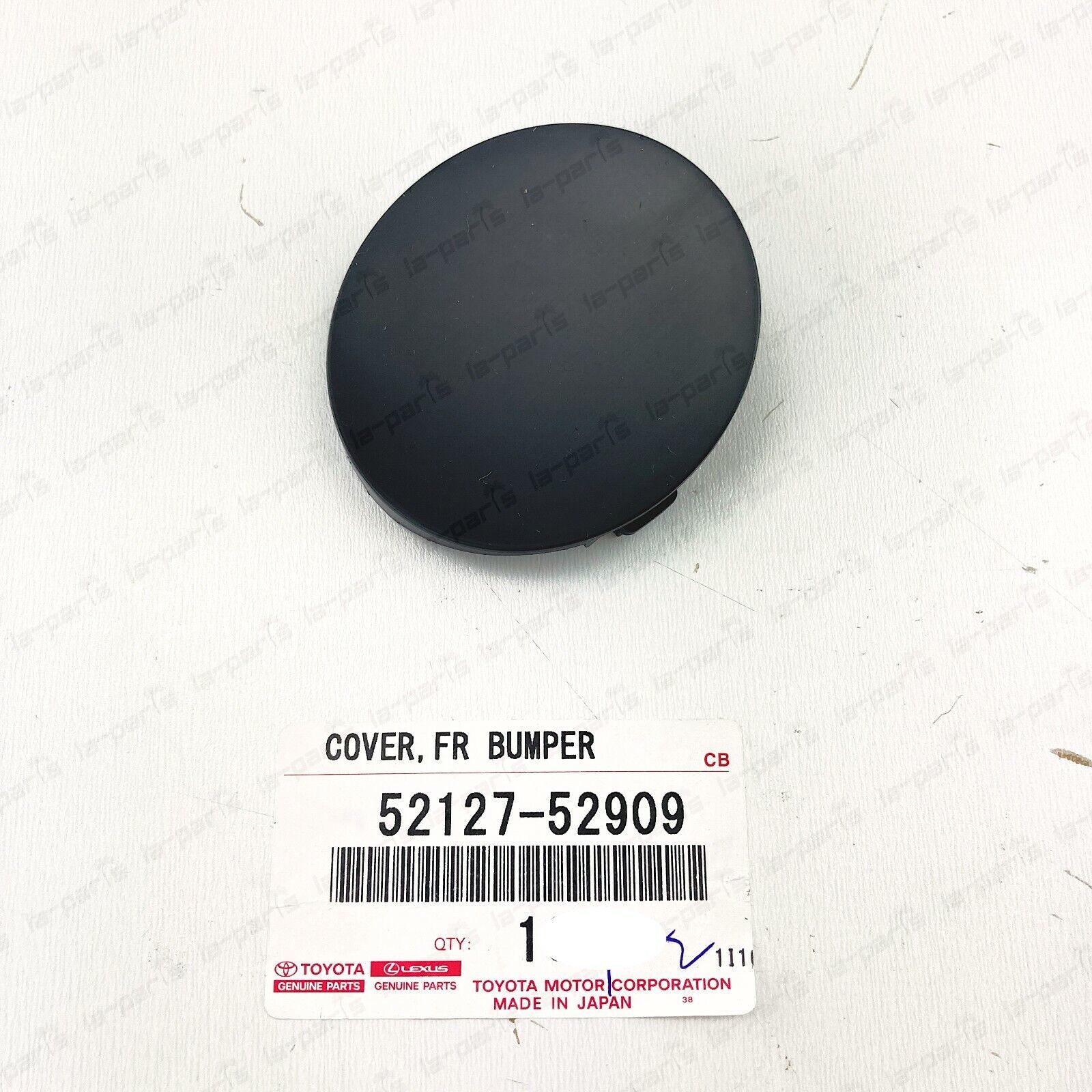 Primary image for NEW GENUINE TOYOTA YARIS FRONT BUMPER TOW HOOK HOLE CAP COVER 52127-52909