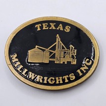 Texas Millwrights Inc Belt Buckle CD HIt Made in USA - $23.95