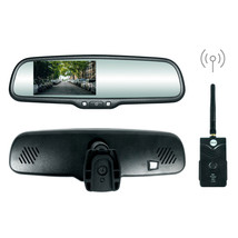 OEM Rear View Mirror, 4.3&quot; High Brightness LCD &amp; Wireless Transmitter, U... - £93.98 GBP