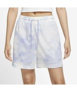Nike Women&#39;s Icon Clash Shorts w/Pockets Plus Size 3X Light Thistle DH30... - £21.41 GBP