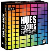 《New》Usaopoly Hues And CUES/Vibrant Color Guessing Game Perfect For Family Game - £28.38 GBP