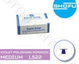 Shofu Super Snap VIOLET MiniDisc DOUBLE SIDED (50 per box) SH - L522 - $23.99