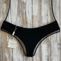 ROVE SWIM MIKALA CROCHET SIDE DETAIL CHEEKY HIPSTER BIKINI BOTTOM (M) NWT - $60.00