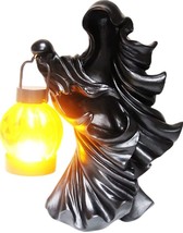 Halloween Decorations Ghost and Hell Messenger with Pumpkin Lantern black - £8.86 GBP