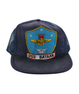 US Navy USS Bataan Navy Baseball Cap Hat Adjustable Double Snapback Trucker - $684.78 MXN
