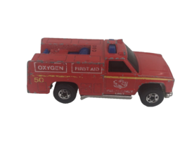 Vintage Hot Wheels 1974 Rescue Vehicle Emergency Unit 50 First Aid Fire ... - £13.37 GBP