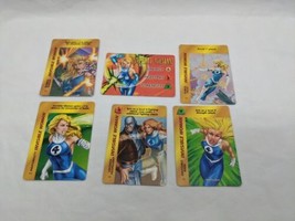 Lot Of (6) Marvel Overpower Invisible Woman Trading Cards - $24.74