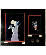 Doc Tate Nevaquaya Limited Edition Dual Framed Art Prints NO COINS 26x31” - $149.08 CAD