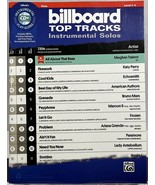Billboard Top Tracks Instrumental Solos for Strings Viola Book &amp; CD Alfr... - £11.93 GBP