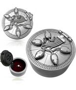 5 Serpents Gate Slytherin Snake Ring / Jewelry Box - Silver Color - $16.95