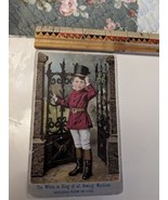 &quot;The White&quot; King of All Sewing Machines Trade Card - $20.12 CAD