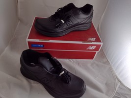 New Balance Mens 577 Walking Sneaker Shoe Size 9 D Black MW577BK Lace Up - £47.20 GBP