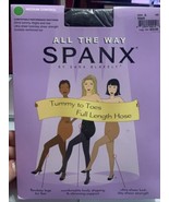 spanx open box pair full length hose size A slimming sheer black New Box... - $298.78 MXN