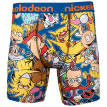 Nickelodeon Rewind 90&#39;s Cartoons Collage Boxer Briefs Multi-Color - £15.66 GBP