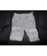 Carters Jogger Pants White Silver Geometric Print Bottoms Size 24 Months... - €16,56 EUR