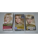Three Box LOT of L&#39;Oreal Paris Blonde Hair Color PREFERENCE &amp; EXCELLENCE... - $14.80