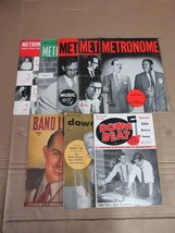 Vintage Mixed Lot of Metronome Band Leaders and Down Beat Magazines   G6 - £95.91 GBP