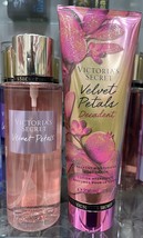 Victoria&#39;s Secret Velvet Petals Body Mist + FREE VELVET PETAL BODY LOTIO... - £77.72 GBP