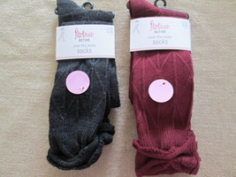 Two NWT Women&#39;s Over the Knee Socks by Flirtitude Size 4-10 -See Descrip... - $19.95