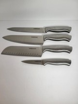 Farberware Knife Set of 4 Chefs Carving Butcher Pairing Knives Metal Handle - £12.76 GBP