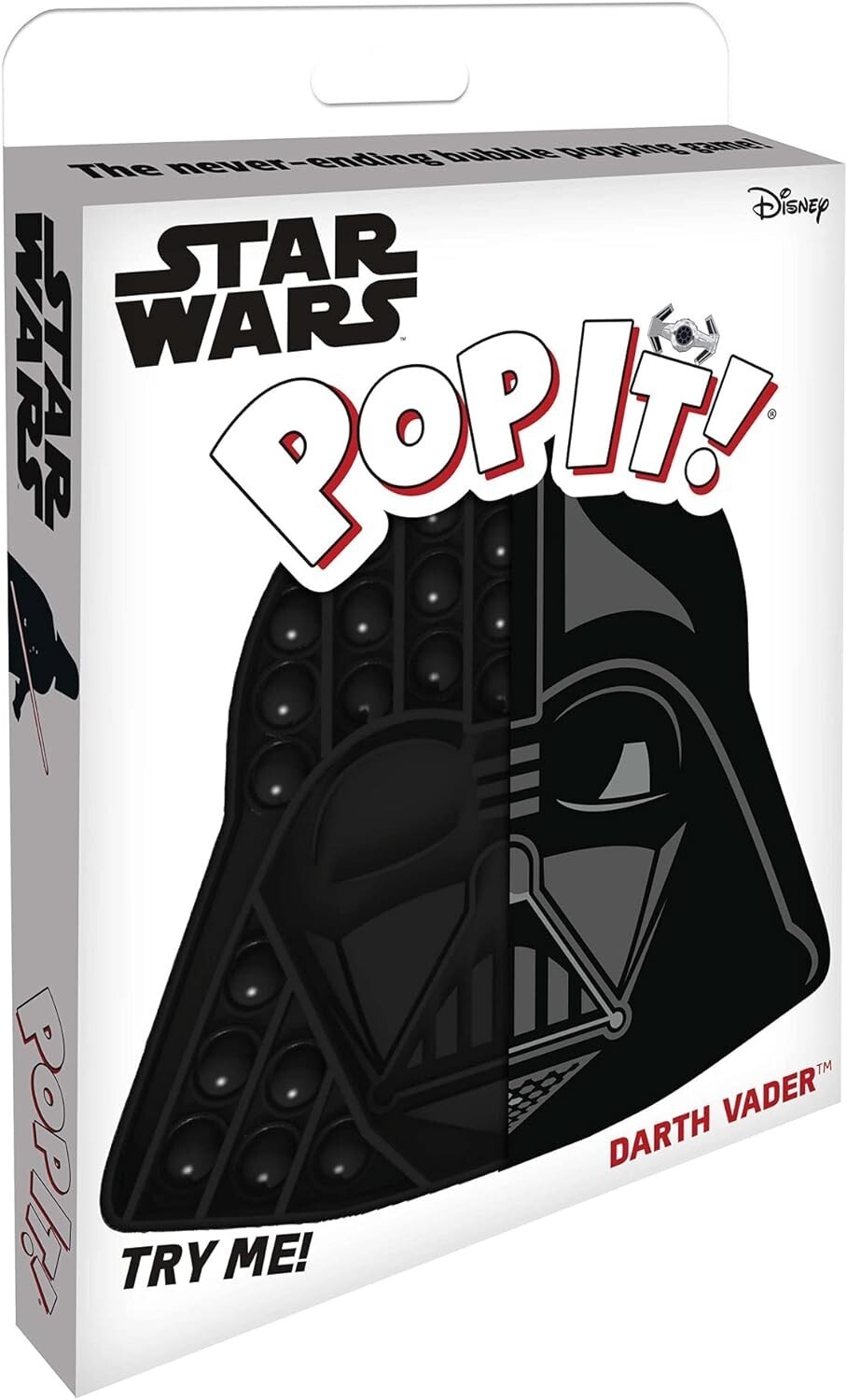 Buffalo Bubble Popping Game ~ Pop It! ~ DISNEY ~ STAR WARS DARTH VADER ~ Plastic Item image 3