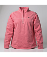Vineyard Vines Unisex Fashion Knits 1/4 Quarter Zip Sweatshirt Neon Pink... - $616.71 MXN