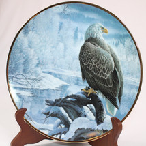 Winter In The Valley Plate Seasons Of The Bald Eagle By John Pitcher 1991 Plate - £12.34 GBP