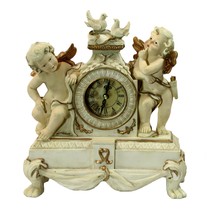 Giovanni Giftware Collection Handmade Collector Clock with Antique Finis... - $44.99