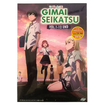 DVD Anime Gimai Seikatsu TV Series Vol.1-12 End English Subtitle Free Shipping - £18.85 GBP