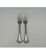 Pair of Reed &amp; Barton 18/8 Stainless COUNTRY FRENCH Dinner Forks - $67.34 CAD