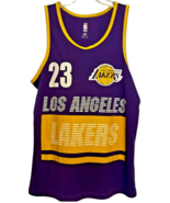 Los Angeles Lakers Ultra Game Jersey Lebron James #23 Purple/Gold men&#39;s ... - £11.98 GBP