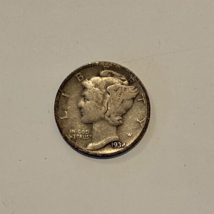 1934-P Mercury Silver Dime. - $3.25