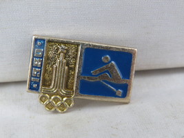 Vintage Olympic Pin - Moscow 1980 Rowing - Stamped Pin - £11.99 GBP