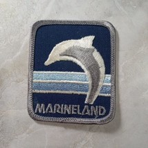 Vintage Marineland Jacket Patch Florida Jumping Dolphin Rare HTF Embroid... - $184.48 MXN