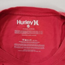 Hurley RN#100691 Women's Pink Cotton Short Sleeve T-Shirt Size 2XL Chest 54 image 4