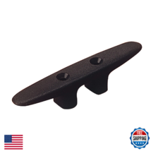 Sea Dog 043390-1 Black 10" Heavy Duty Nylon Cleat - Pair - $35.66