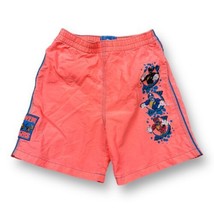 Vintage Kids Power Rangers Fluorescent Shorts - Kidcore Y2K 2002 Swim Lined - £19.46 GBP