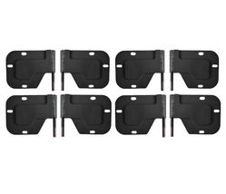 Hard Door Hinges for Military X-Door, Exterior, 2nd Generation Heavy Dut... - $359.95
