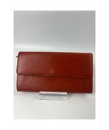 Louis Vuitton Epi Long Wallet Brown - $140.05