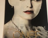 Once Upon A Time Snow White Magazine Pinup Clipping Print Ad ABC TV - $6.92