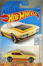 2019 Hot Wheels #119 Volkswagen 10/10 VOLKSWAGEN SP2 Pale Yellow w MC5 Spokes - £5.86 GBP