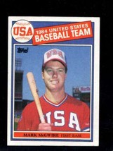 1985 TOPPS #401 MARK MCGWIRE EXMT (RC) OLY - $17.63